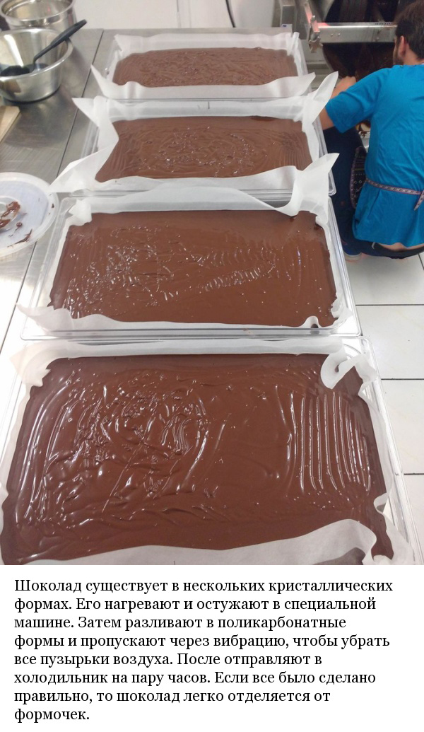 Как и из чего делают шоколад