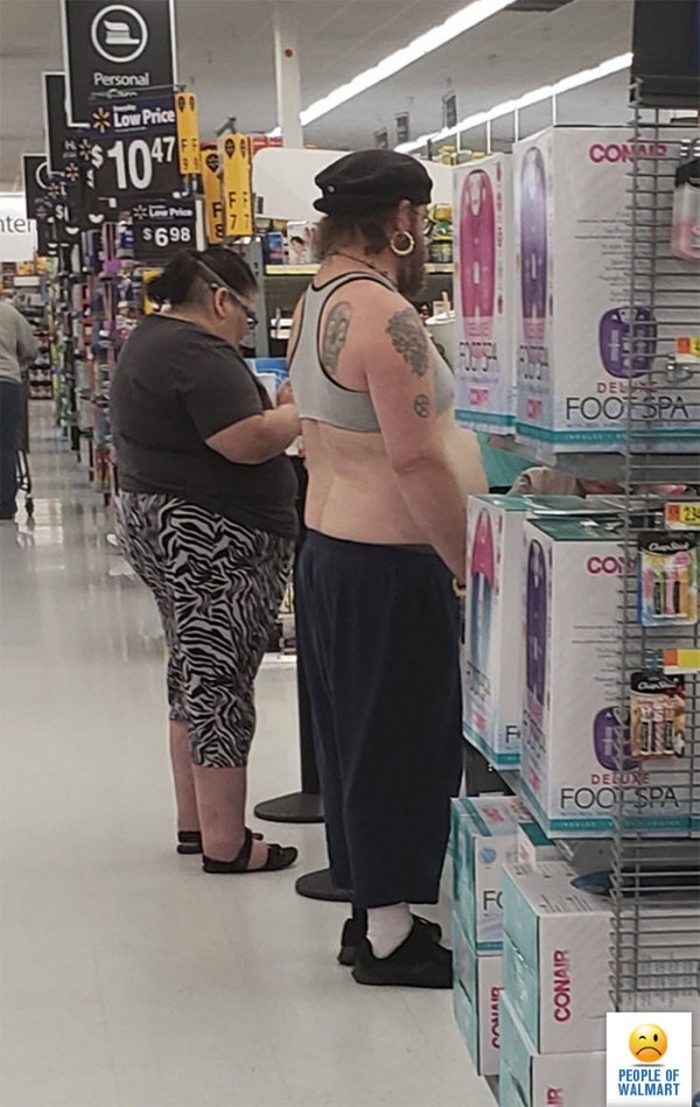 Экстравагантные покупатели Walmart