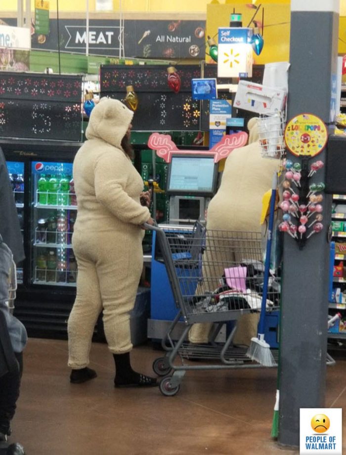 Экстравагантные покупатели Walmart