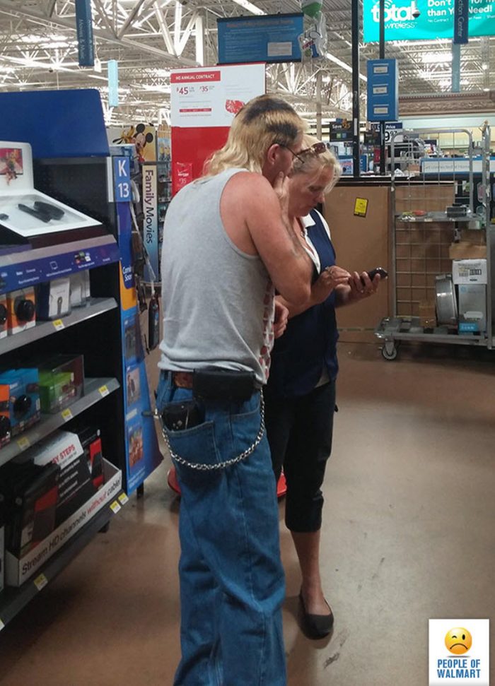 Экстравагантные покупатели Walmart