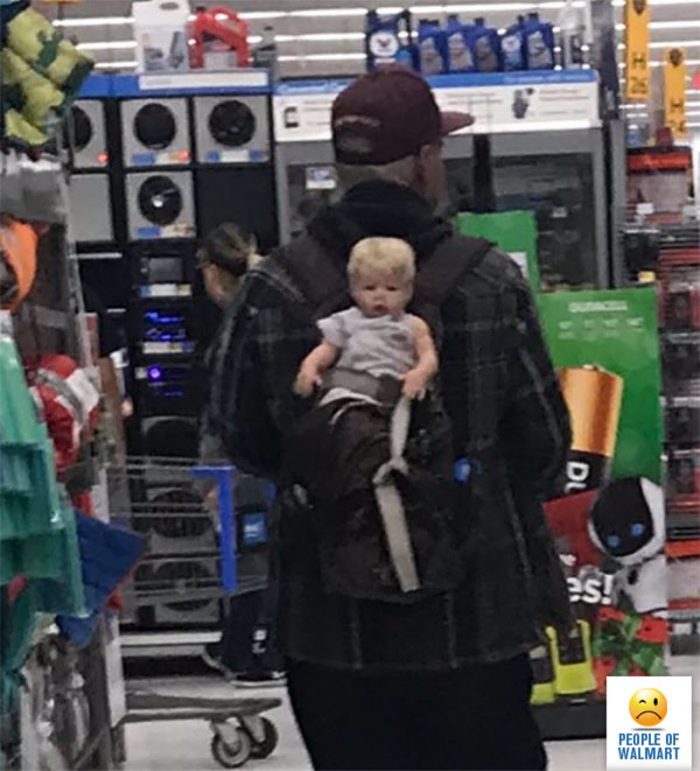 Экстравагантные покупатели Walmart