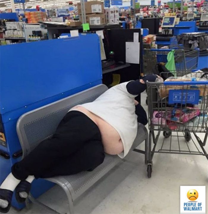 Экстравагантные покупатели Walmart