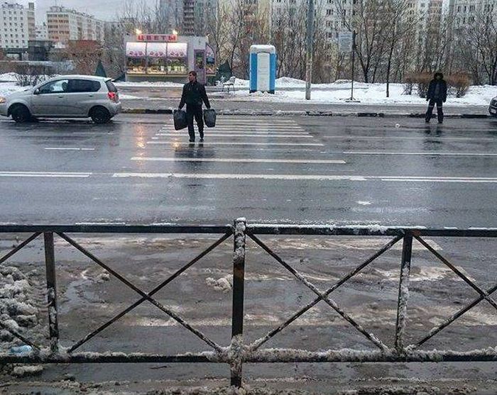 Фото, которые возможно было сделать только в России