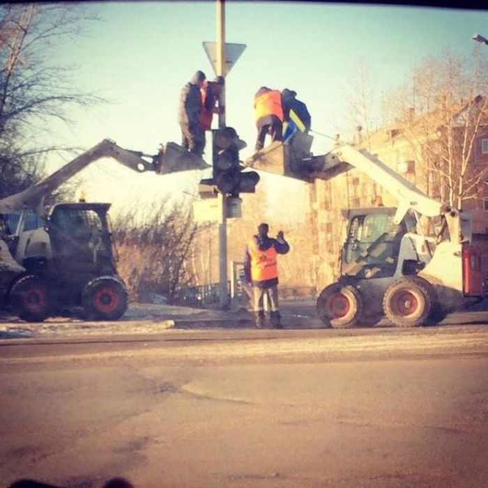 Фото, которые возможно было сделать только в России