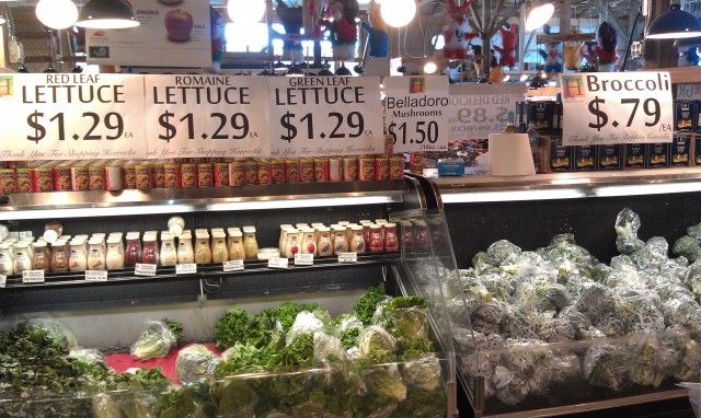 Сравнение цен на продукты в США и России