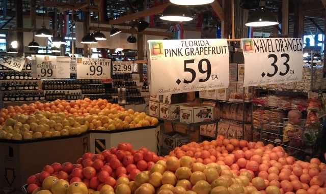 Сравнение цен на продукты в США и России