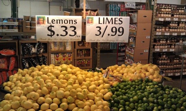 Сравнение цен на продукты в США и России