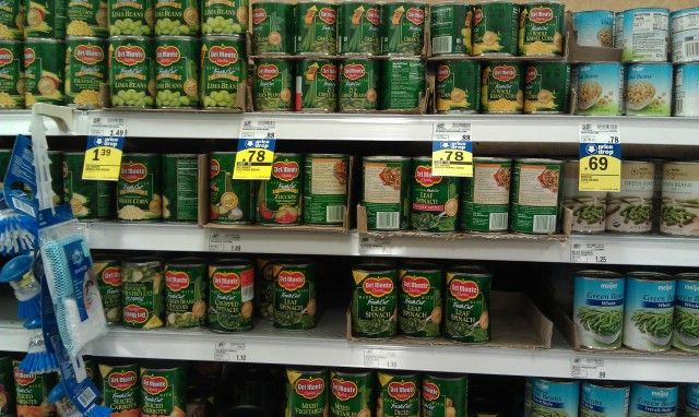 Сравнение цен на продукты в США и России