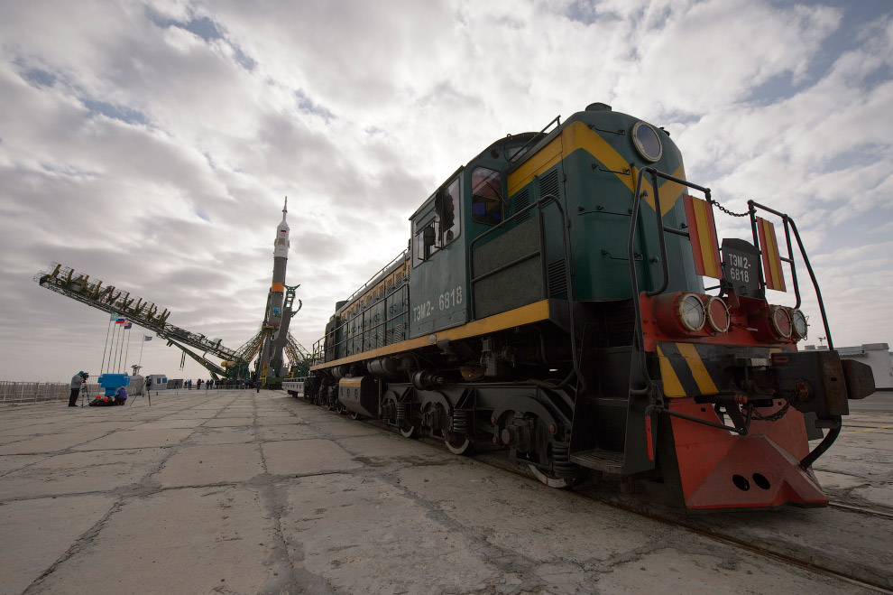 Старт космического корабля «Союз ТМА-12М» Старт космического корабля «Союз ТМА-12М»