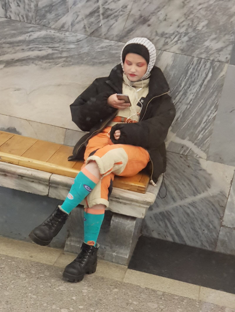 Модники из метрополитена