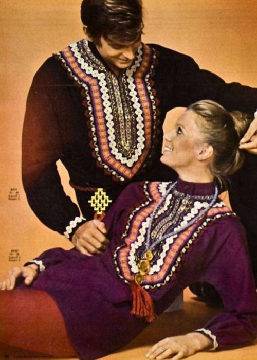 Мода 60-х - 70-х годов XX века