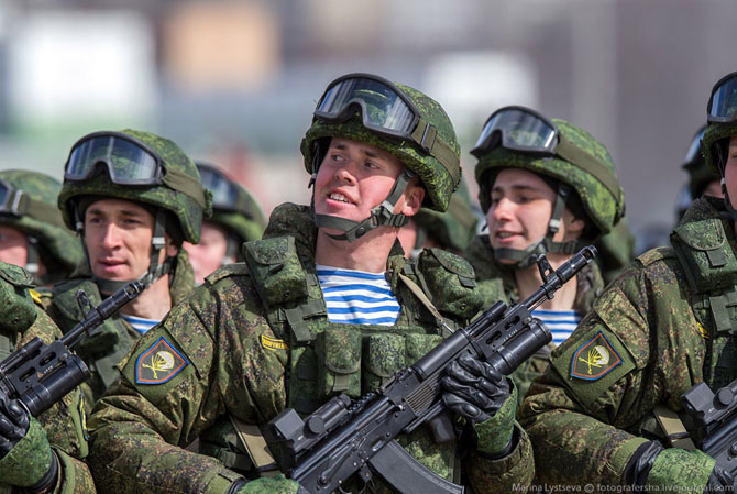 Наземная репетиция Парада Победы