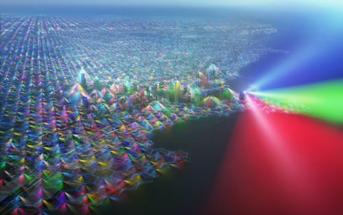 Как выглядел бы мир, если бы мы видели сигналы Wi-Fi и сотовой связи Как выглядел бы мир, если бы мы видели сигналы Wi-Fi и сотовой связи