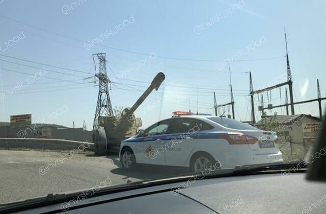 Под Новороссийском военные потеряли пушку