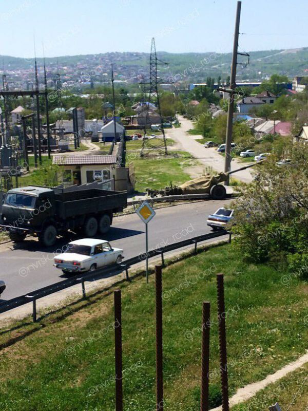 Под Новороссийском военные потеряли пушку
