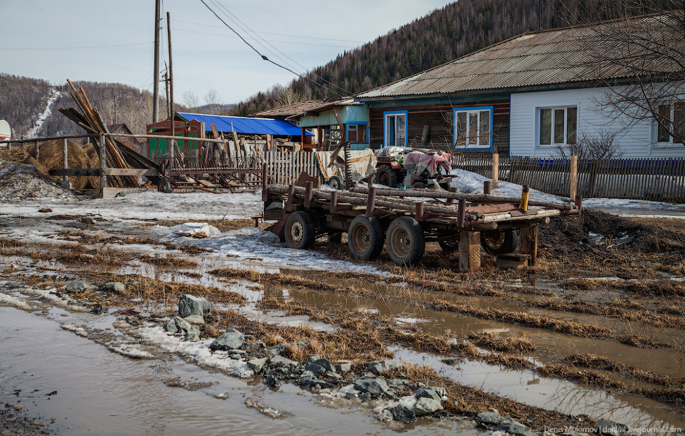 Настоящий российский поселок