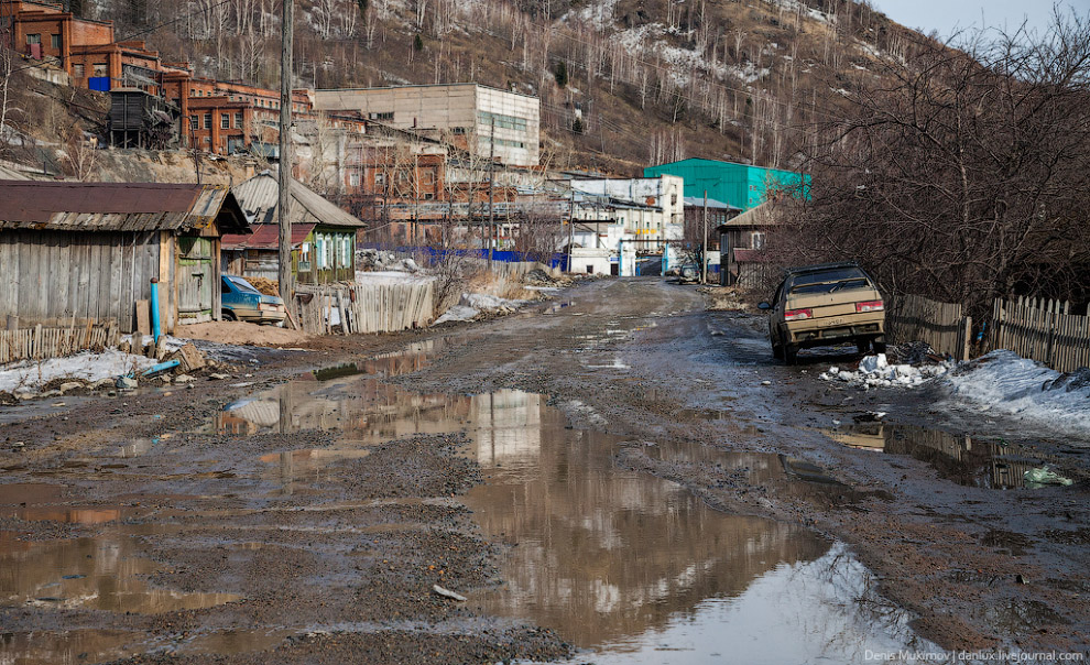 Настоящий российский поселок