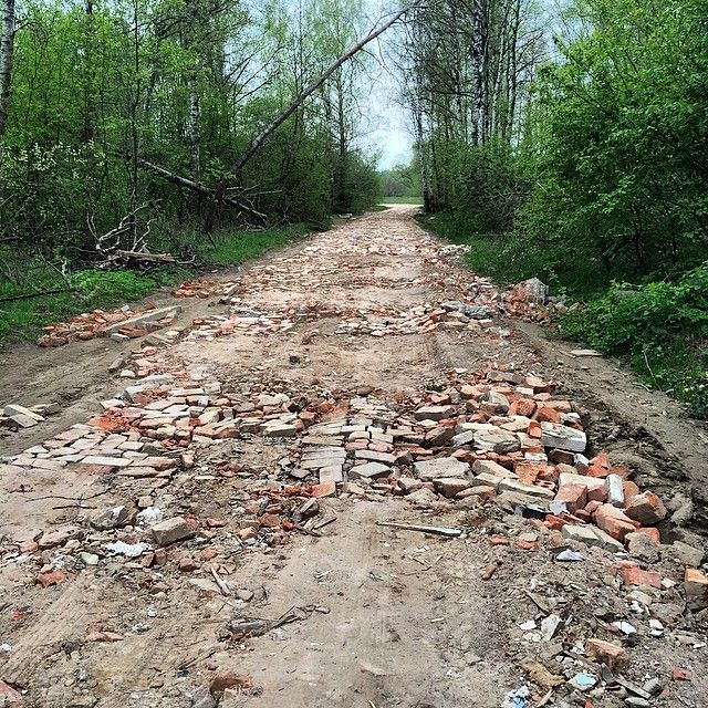 Нестандартный ремонт дорог