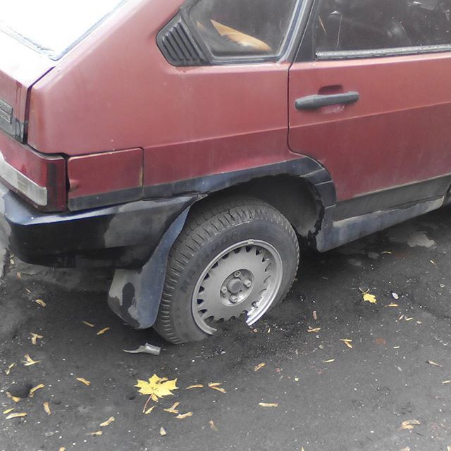 Нестандартный ремонт дорог