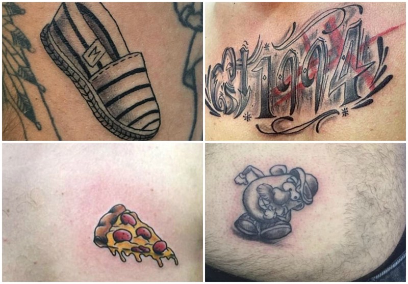 Топ нелепых “пьяных” татуировок, сделанных на отдыхе Топ нелепых “пьяных” татуировок, сделанных на отдыхе