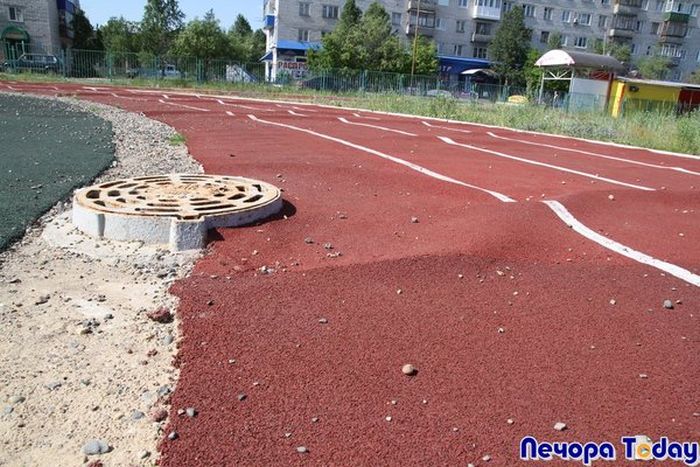 Школьный стадион за 5 млн рублей