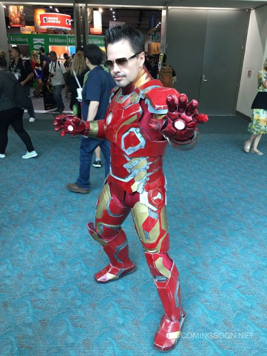 Косплееры фестиваля Comic-Con 2017
