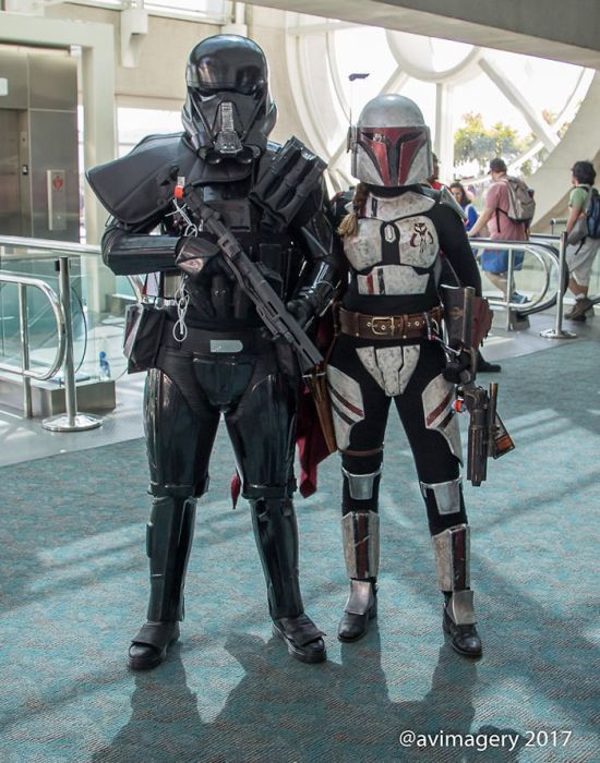 Косплееры фестиваля Comic-Con 2017
