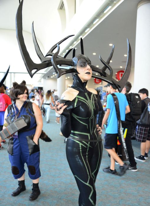 Косплееры фестиваля Comic-Con 2017