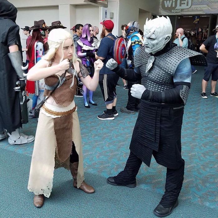 Косплееры фестиваля Comic-Con 2017