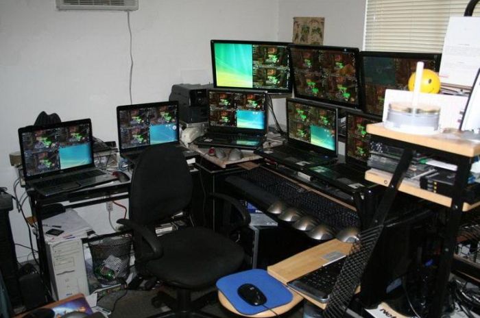 Игровое место настоящего геймера в World of Warcraft
