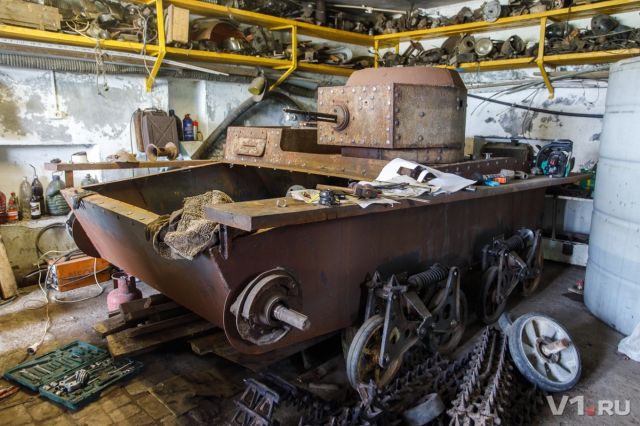 Житель Волгограда построил немецкую самоходку StuG III своими руками