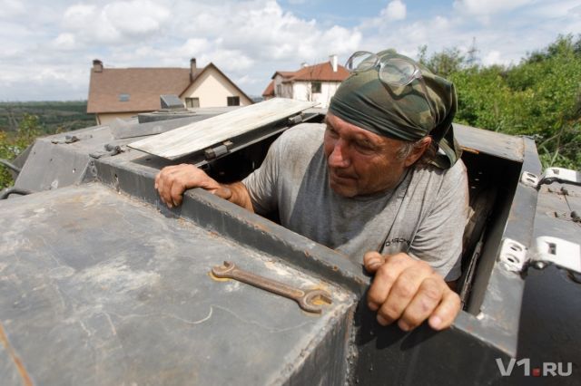 Житель Волгограда построил немецкую самоходку StuG III своими руками Житель Волгограда построил немецкую самоходку StuG III своими руками