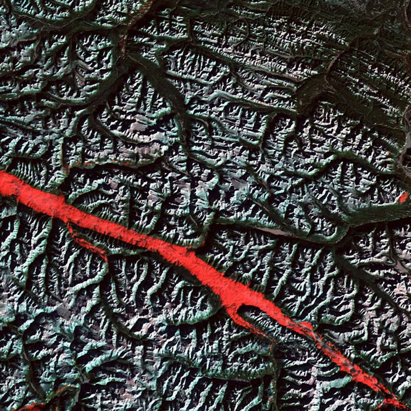 Фото со спутника – Земля как произведение искусства (21 фото)