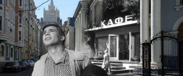 Москва из советских кинофильмов и современный мегаполис 2018 года Москва из советских кинофильмов и современный мегаполис 2018 года