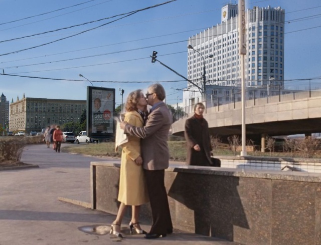 Москва из советских кинофильмов и современный мегаполис 2018 года Москва из советских кинофильмов и современный мегаполис 2018 года