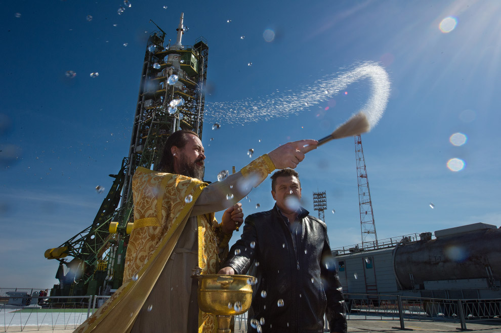 Старт космического корабля «Союз ТМА-14М»