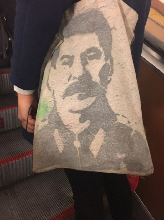 Модные пассажиры метро