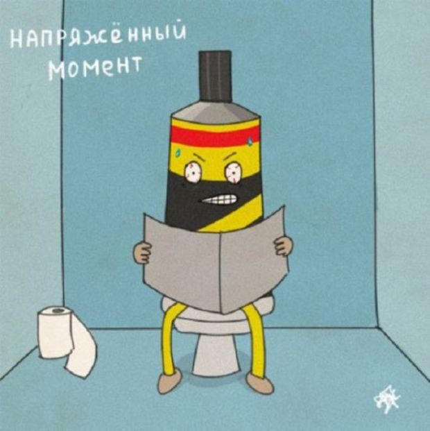 Смешные комиксы