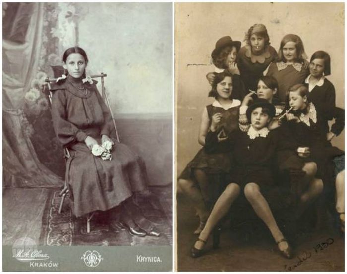 Как выглядела молодежь 100 лет назад