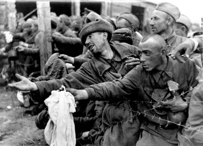 Советские пленные 1941 г.
