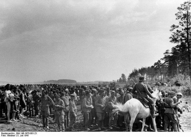 Советские пленные 1941 г.