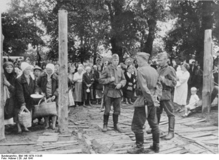 Советские пленные 1941 г.