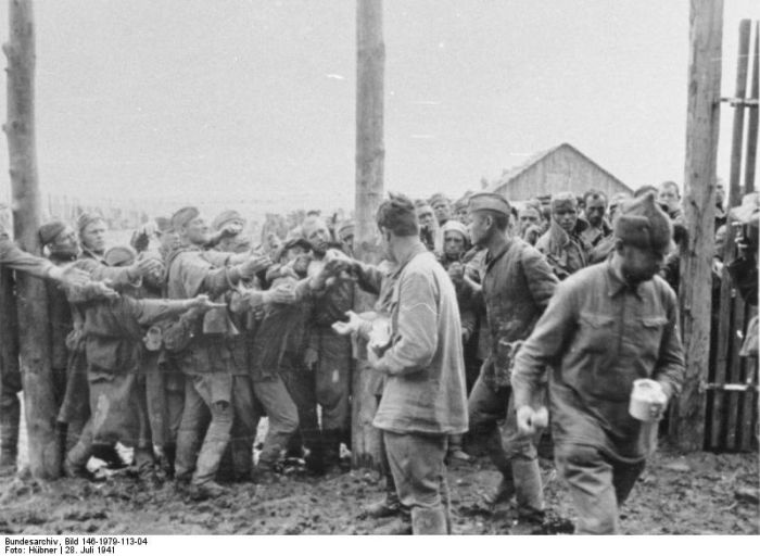 Советские пленные 1941 г.