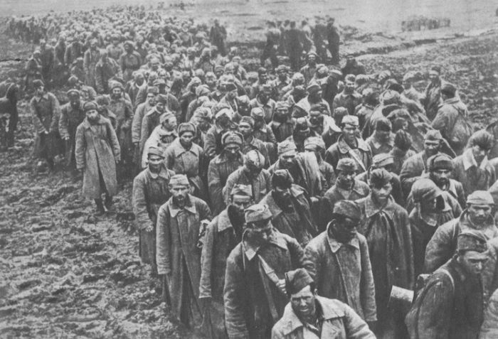 Советские пленные 1941 г.