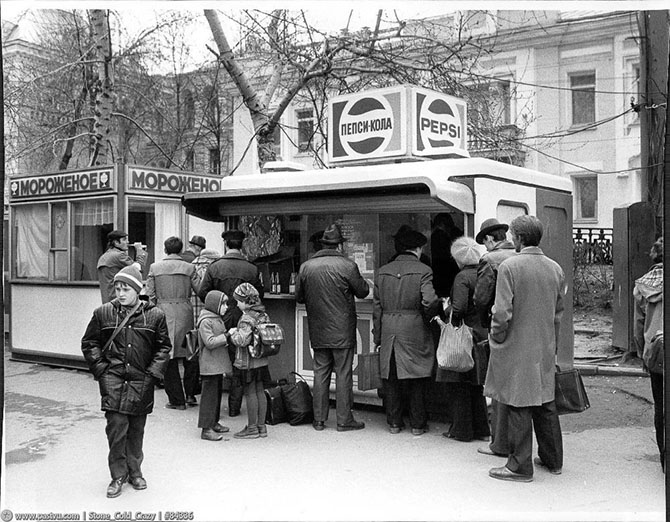 Прогулка по Москве 1989 года