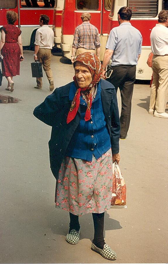 Прогулка по Москве 1989 года