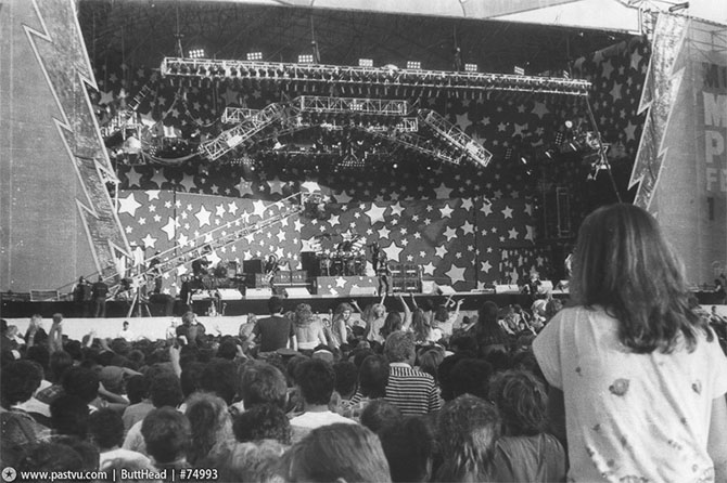Прогулка по Москве 1989 года