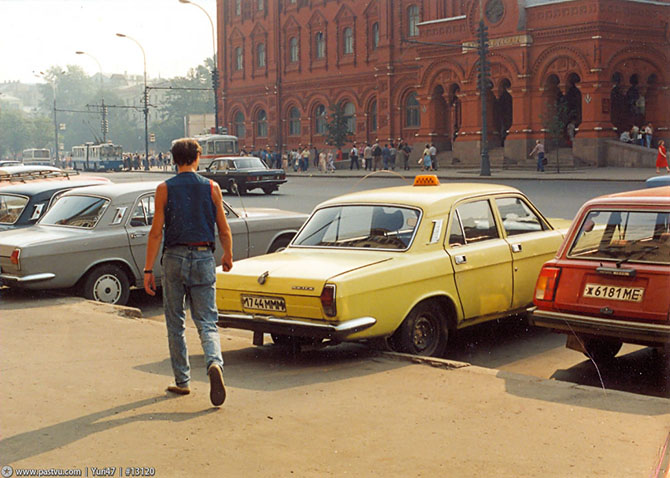 Прогулка по Москве 1989 года