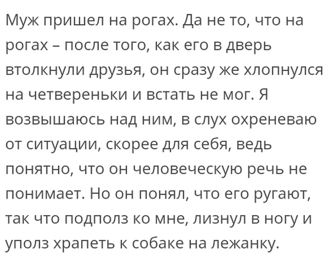 Истории людей с просторов сети