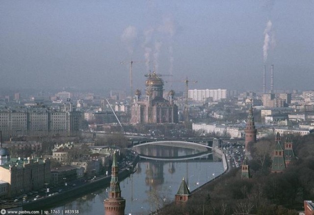 Москва в 90-х годах прошлого века